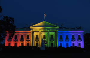 Whitehouse rainbow